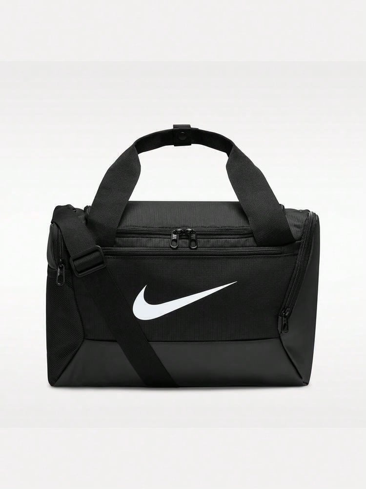 Nike Unisex NK BRSLA XS DUFF - 9.5 (25L) Handbag Tote Bag DM3977-010 - Black and White - View 1