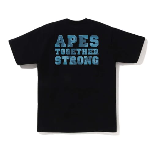 B.APE TEE simple hollow shark outline matched a.pe tank top herren sommer vacation oberteile topst shirts - Noir - Voir 1