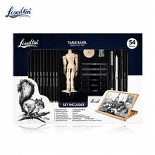 Charcoal Art Set, Professional Drawing Kit With Graphite Pencils, Charcoal Sticks, Blending Cloth & Eraser, Ideal For Sketching, Shading & Layering, Perfect For Artists, Students & Hobbyists - A - View 14