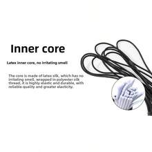 10 buah Tali Pengikat Kargo Lateks 4MM dengan Pengait, Tali Bungee Elastis Pipih untuk Sepeda Motor, Sepeda Listrik, Berkemah, RV, Perjalanan, Bagasi, Koper, Aksesoris Kursi Roda, Paracord - tali elastis - View 4