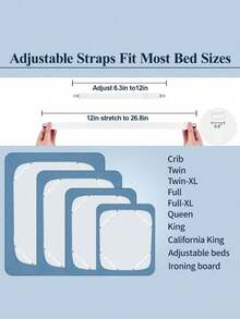 4pcs Triangular Bed Sheet Clips Set With Adjustable Elastic Rope And Durable Metal Buckle, Reusable Invisible Anti-Slip Straps For Securely Fixing Bed Sheets, Sofa Cushions, Headboards, Home Decor, Bedroom Decor, Room Decor, Essential Home Supplies, College Dorm Essentials, Black And White Dual Colors, All-Season Versatile, Practical Home Goods, Suitable As New Year Home Gift - Multicolor - View 3