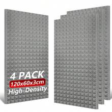 Tấm xốp tiêu âm thiết kế hình kim tự tháp TOUO 1-4 gói 47.2"X23.6" ốp tường cách âm cho KTV và phòng khách - TOUO - Xem 9