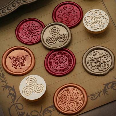Tree Of Life Pattern Wax Seal Stamp Head 25mm, 1pc - Perfect For Love Letters, Invitations, Holiday Cards, Journals, Scrapbooking, DIY Crafts