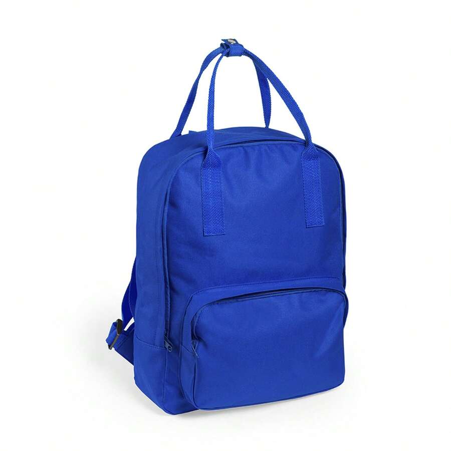 Dam Soken Backpack In 600D Polyester With A Casual Urban Design, Featuring Durable Matching Handles. - 藍色的 - 查看 1