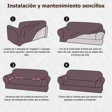 MRustc Sofa Slipcovers - Cadet Blue - View 8