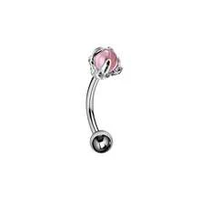 1pc Stainless Steel Perforated Dragon Claw Bead Eyebrow Stud Ear Cartilage Piercing Jewelry, Personalized Piercing Accessory Suitable For Daily Wear - Dragon Claw - View 17