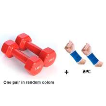 Fitness Dumbbells, Suitable For Strength Training And Muscle Building. Made Of Sturdy Metal Material, They Are Non-Slip And Wear-Resistant. Ideal For Workouts At Home, In Gyms And Offices, And Suitable For Adults And Teenagers. - Multi-color Random - View 11