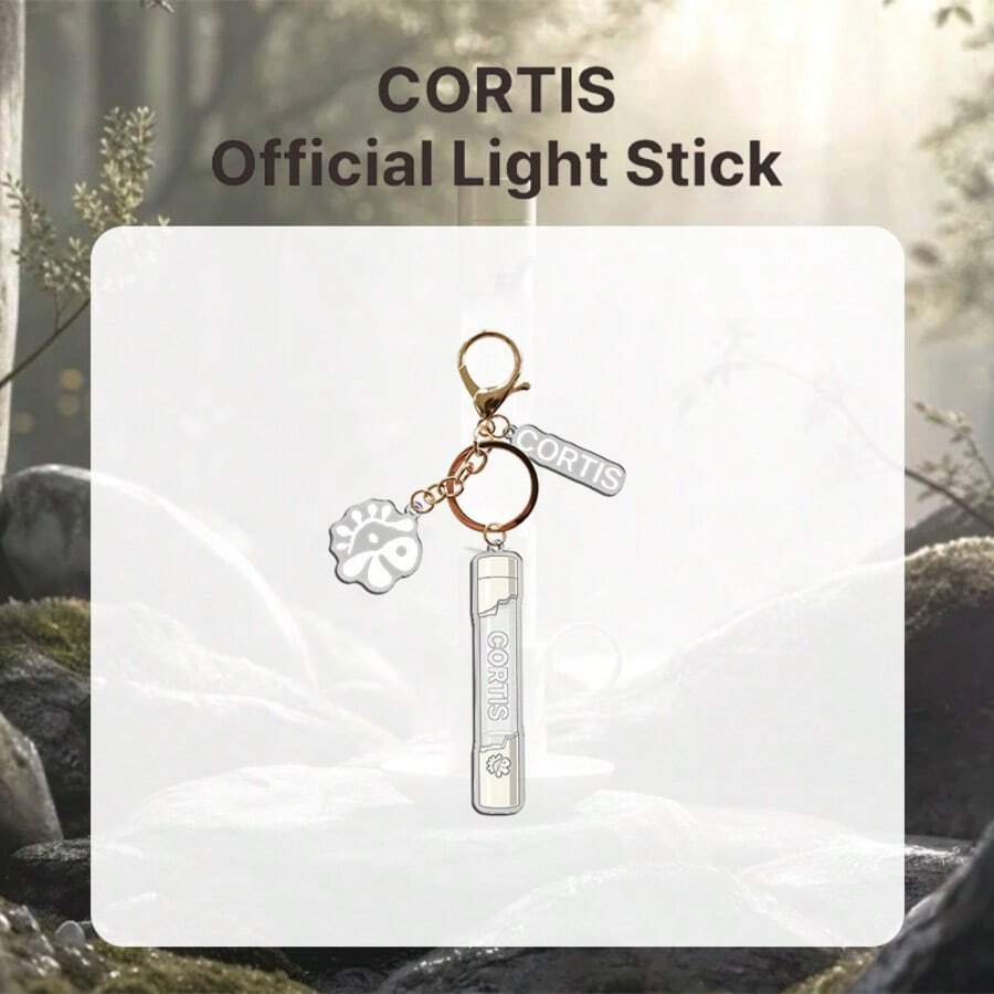 COR TIS Concert Light Keychain Acrylic Pendant Bag Accessory 3 Pieces Set, Concert Merchandise, Metal Material Sturdy And Durable, Engraved Exclusive Brand Logo, Paired With Flower Pendant Design, Available In Gold And Silver. Compact And Lightweight, Suitable For Hanging On Backpacks And Keys, Fan Support Merchandise Accessory, Minimalist And High-End, Exquisite Small Gift For Fan Collection And Gifting To Fellow Fans. This Is A Gift That Is Hard To Resist.