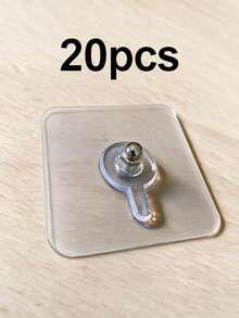 Waterproof Damage Free Drill-Free Screw Sticker Multi-Scenario Home Strong Hanging Adhesive Hook - A - View 13