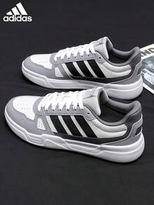 Adidas New Casual Sports Outdoor Hiking Shoes For Men And Women - White Gray - View 5