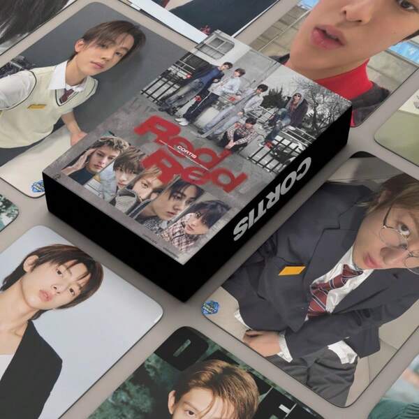 55 بطاقة LOMO جديدة من C-ORTIS ذهبية لمدرب الرئيسي، بضائع نجم K-POP - بطاقات النجوم، بطاقات قابلة للجمع، يمكن تخزينها في ألبومات البطاقات والمحافظ وحقائب الظهر وغيرها، كما يمكن استخدامها كزينة ديكورية وإكسسوارات مكتبية فاخرة، مناسبة كهدايا للأصدقاء. علامات كتب، بطاقات قابلة للجمع، هدايا عيد الحب، بضائع المعجبين، بطاقات قابلة للجمع، مجموعة جديدة من بطاقات التهنئة