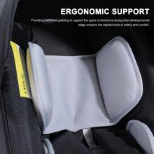 Only Black Lightweight Folding Double Stroller - 4-In-1 Adjustable Handle And Canopy, Tray Table And Cup Holder, Suitable For Daily Shopping - 灰色 - 查看 3