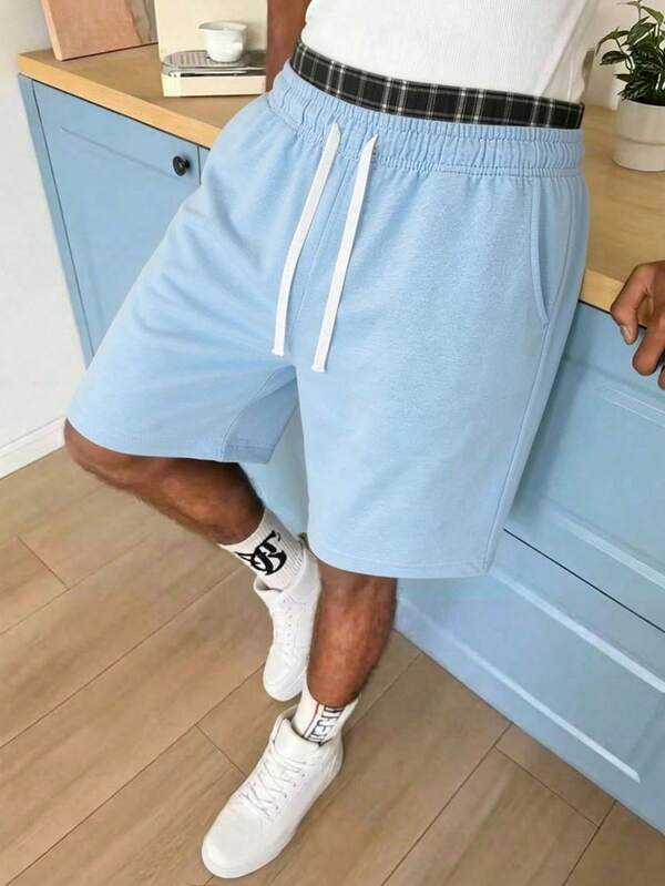 Men's Summer Casual Shorts - Elastic Waistband With Drawstring, Loose Fit Suitable For Gym, Running, Outdoor Activities And Evening Wear, Sporty Streetwear Style, Durable Material, Exclusive For Fitness Enthusiasts, Perfect Gift For Boyfriend And Father, Multiple Colors Available, Unisex