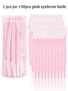 Women's Facial Razor Set - Unisex Facial Razor, Multi-Function And Precision Facial Shaver, With Precision Guard And Stainless Steel Blades, Skincare Tool For Smoother Skin, Suitable For Daily Use Or Travel, Travel Essential, Face Razor, Hair Removal - View 11