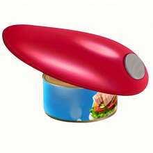Electric Can Opener, Compact, Battery Powered (Requires 2 AA Batteries, Not Included), ≤36V Operating Voltage, ABS Material - Multicolor - View 13
