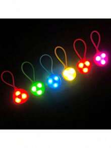 Pet Night Anti-Lost Glowing Pendant, Outdoor Backpack Light, Silicone LED Night Running Warning Light, Night Cycling Camping Rope Light, Travel Gear - Multicolor - View 10