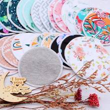 Random Prints Cloth Nursing Pads Reusable Breast Pads Breastfeeding Nipple Pads,More Prints Will Be Set Maybe Not Shown In Pictures - Multicolor - View 4