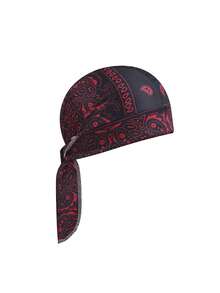 1pc Outdoor Cashew Pattern Headscarf Hat, Unisex Headwrap, Cycling Specific, Outdoor All-Purpose Running Fishing Sun Protection Sweat-Absorbing, Sports Fitness Quick-Dry Headband - Multicolor - View 7