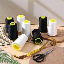 1/2pcs-Sewing Machine Thread Lock Stitch Line, Serger Thread Cones, All Purpose Polyester Thread Assorted Colors, Overlock Sewing Thread Spools For Sewing Machine Quilting Overlock Piecing And Drapery Machine - One Size Fits All - View 3