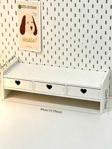 Baby Nursery Desktop Storage Rack With Multiple Drawers, Mini Bed Design, Suitable For Baby Essentials, Toys, Books, Accessories And Montessori Desk - Storage - View 8
