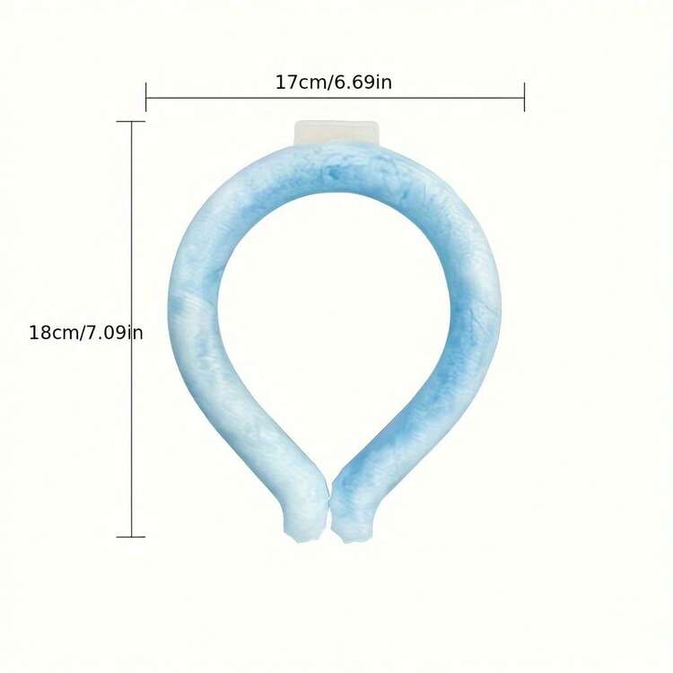 可重複使用冷卻頸圈，可穿戴式頸部冷卻器，適用於 28°C (90°F) 以下溫度，適合夏季酷暑 - A - 查看 2