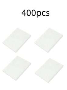 400/200/100片拋棄式美甲集塵機濾紙，可用於美甲集塵機，便攜式不織布美甲紙，適合專業美甲沙龍 - 白色 - 查看 16