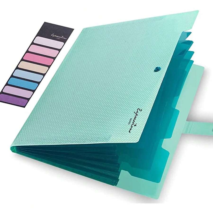 Kids File Jackets & File Pockets - Green - View 1