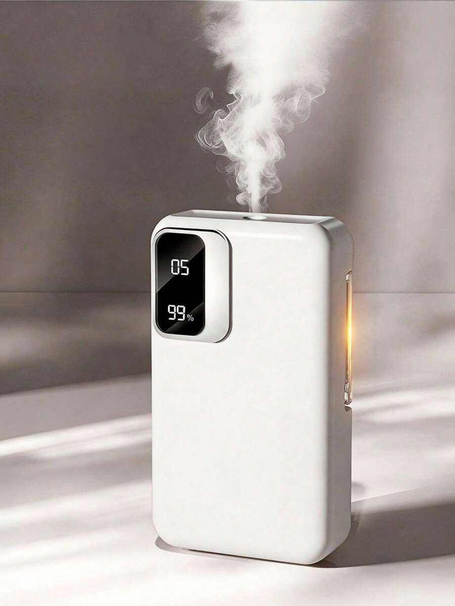 Smart Rechargeable Aroma Diffuser With 7 Intensity Levels, Timer, And Essential Oil/Perfume Compatibility For Home Or Commercial Use. - Multicolor - View 1