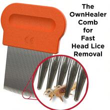 OWNHEALER Professional Lice Comb Kit - For Lice, Nits, And Dandruff Removal Quick Results For Head Lice Treatment - Suitable For All Hair Types Peine - Flavor NameA - View 5