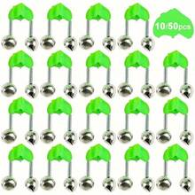 10/20/30/50pcs Clip-On Fish Bell Fishing Rod Alarm Bell For Fishing Rods And Sea Fishing - Multicolor - View 8
