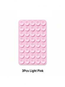 1-4pcs Silicone Adhesive Phone Holder, Non-Slip Silicone Sticky Phone Stand, Phone Case Holder, Hands-Free Phone Accessory, Selfie And Video Shooting Stand, Multi-Functional Phone Accessory, Suitable For All Models - Double-sided Suction Cup - View 40