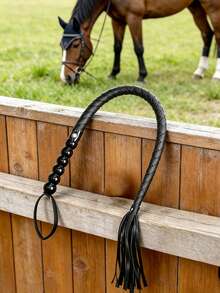 Durable PU Material Riding Whip, Equestrian Accessory Tool, Non-Slip Handle, Comfortable Grip, Flexible And Strong, Suitable For All Riders, Can Be Used For Outdoor Training, Horse Racing And Stage Performances, Ideal Gift For Valentine's Day, Thanksgiving, Christmas And Halloween, Perfect Choice For Friends And Family. Riding Whip - Multicolor - View 5