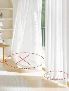 6pcs Magnetic Shower Curtain Weights - Heavy Duty, Silicone Wrapped For Tablecloths & Drapery, Christmas/Halloween Gift Decoration - Multicolor - View 2