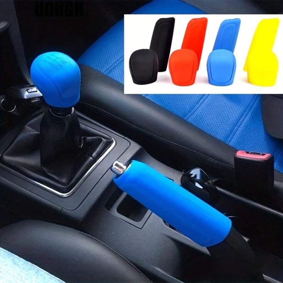 2件組汽車排檔桿頭與手煞車套 - A - 查看 1