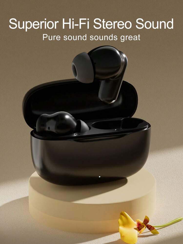 Bluetooth Earphones, Wireless Bluetooth Headphones Compatible With All Smartphones - View 3
