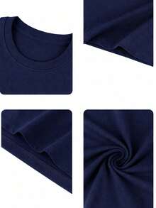 Women T-Shirts - Navy Blue - View 6