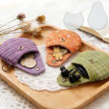 2 Pieces Transparent PET Template Mini Coin Purse DIY Template Minimalist Design, Sturdy Sewing Template Crafted With Care For Handbag Crafters - Classic - View 9