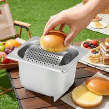 Stainless Steel Butter Roller With Base Butter Applicator Butter Spreader Wheel - View 6