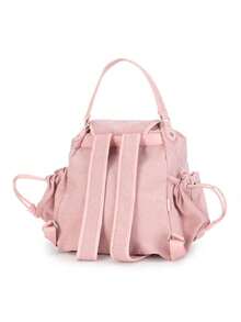 Adidas Women's Outdoor Lightweight Backpack PEARLBEADS BP 26 Summer New Pink Pearl Decor Handheld Backpack KW1271 - Miracle Purple Powder - View 2