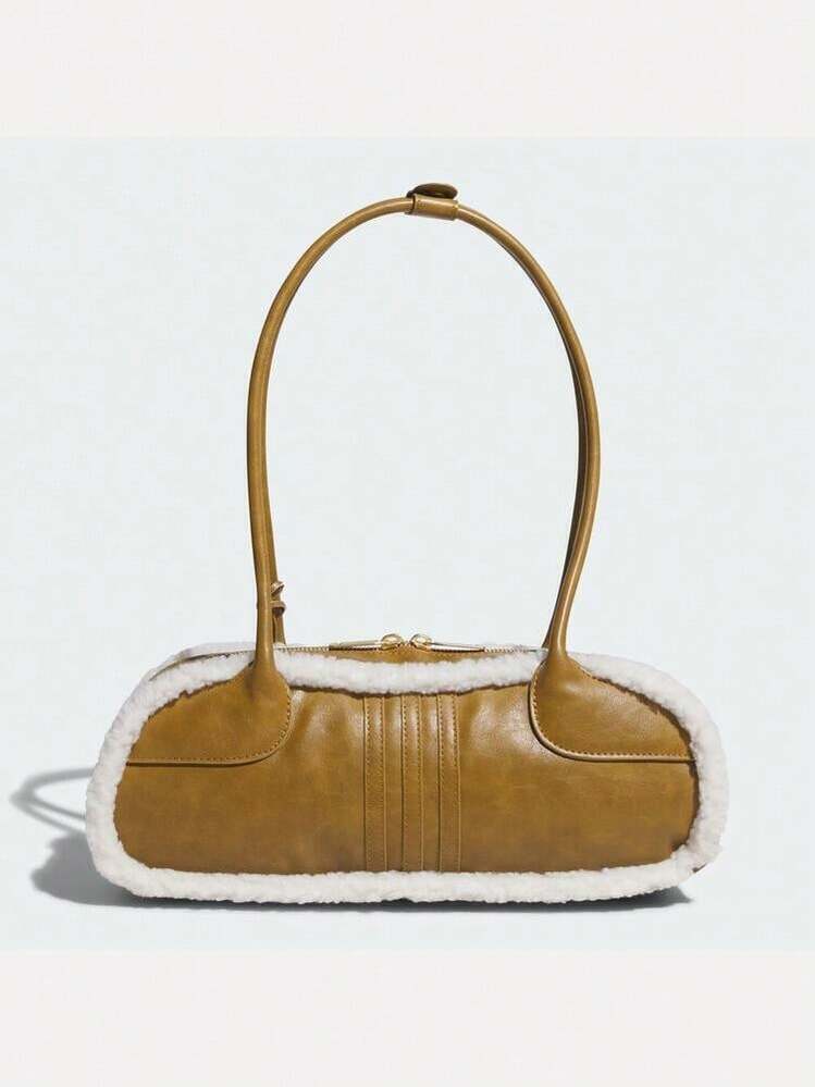 Adidas Originals Unisex Wide Shoulder Bag One Shoulder Bag KT0859 - Brown - View 4