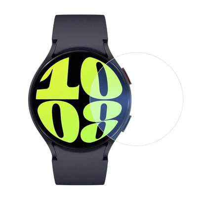 Folie securizată pentru Galaxy Watch6 40mm, Flippy, sticlă de protecție compatibilă cu Galaxy Watch6 40MM, sticlă securizată 2.5D, transparentă