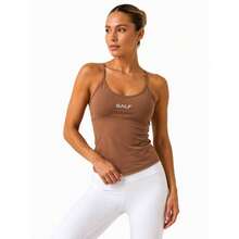 Kit 2 Regatas Feminina Lisa Blusa Basica Alcinha Conforto Regatinha Casual Alça Fina - 1 preto 1 marinho - Visão 3