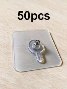 Waterproof Damage Free Drill-Free Screw Sticker Multi-Scenario Home Strong Hanging Adhesive Hook - A - View 10