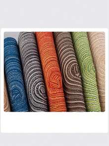 PVC Solid Color Heat-Resistant Round European Style Handmade Woven Placemats, Non-Fading Table Protector, Heat-Insulating Pads For Pots, Bowls And Plates - A - View 6