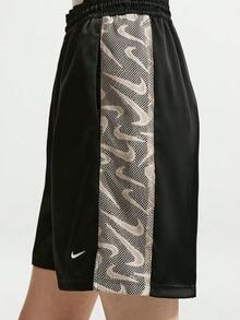 Nike Women's AS W NK CHILL WVN LACE SHORT Woven Shorts IM8386-010 - Black - View 4