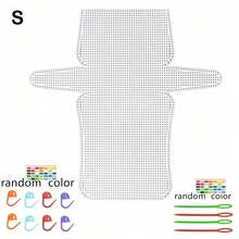 DIY Crochet Bag Kit With Plastic Mesh Canvas Sheets And Ribbon Set, Suitable For DIY Handmade Shoulder Bag, Includes Crochet Tools - Multiple Attributes - View 15