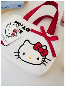 1個 Sanrio Hello Kitty KT 大容量化妝包，女性便攜旅行盥洗包，卡通手提收納整理袋 - 查看 9