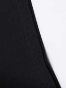 [24h From DE/FR/]% Cotton Essential Small Letter Print Tee, Minimalist Chest Text Design, Soft Basic Casual Top IENT - A - 查看 5