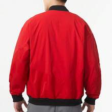 Adidas Men's Running Sports Casual Red Jacket - Red - View 3