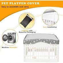 Pet Fence - Grey - View 4